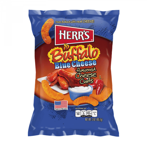 Herr's Buffalo Blue Cheese Curls 3oz (85g) ( US )