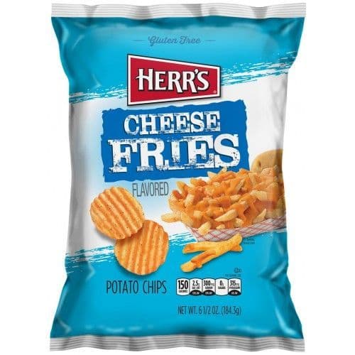 Herr's Cheese Fries Potato Chips - 6.5oz  (184g) (US)
