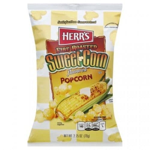 Herr's Fire Roasted Sweetcorn Flavoured Popcorn 2.75oz ( US )
