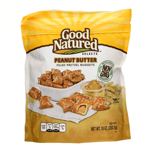 Herr's Good Natured Peanut Butter Filled Pretzels 10oz (284g)  (US)