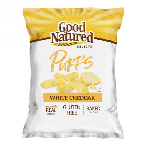 Herr's Good Natured Selects White Cheddar Puffs 6.5oz (US)