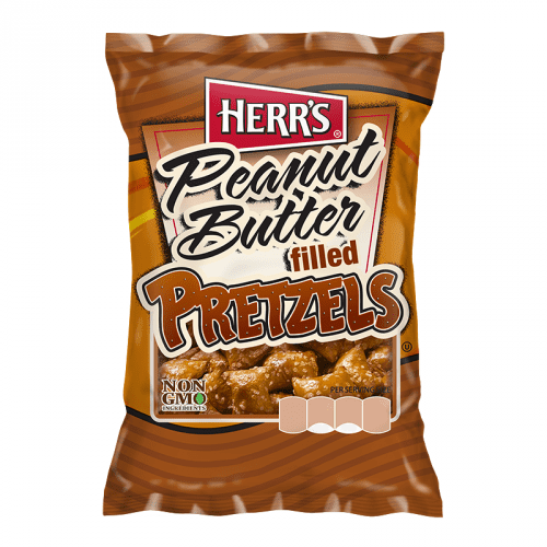 Herr's Peanut Butter Filled Pretzels 2oz (57g) ( US )