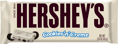 Hershey Cookies & Creme 43g bar (US)