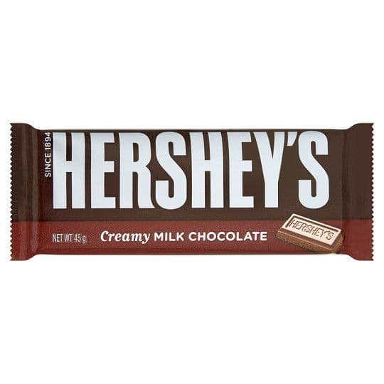 Hershey Creamy Milk Chocolate 45g bar (US)