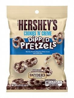 Hershey's Cookies 'n' Creme Dipped Pretzels (120g) (US)