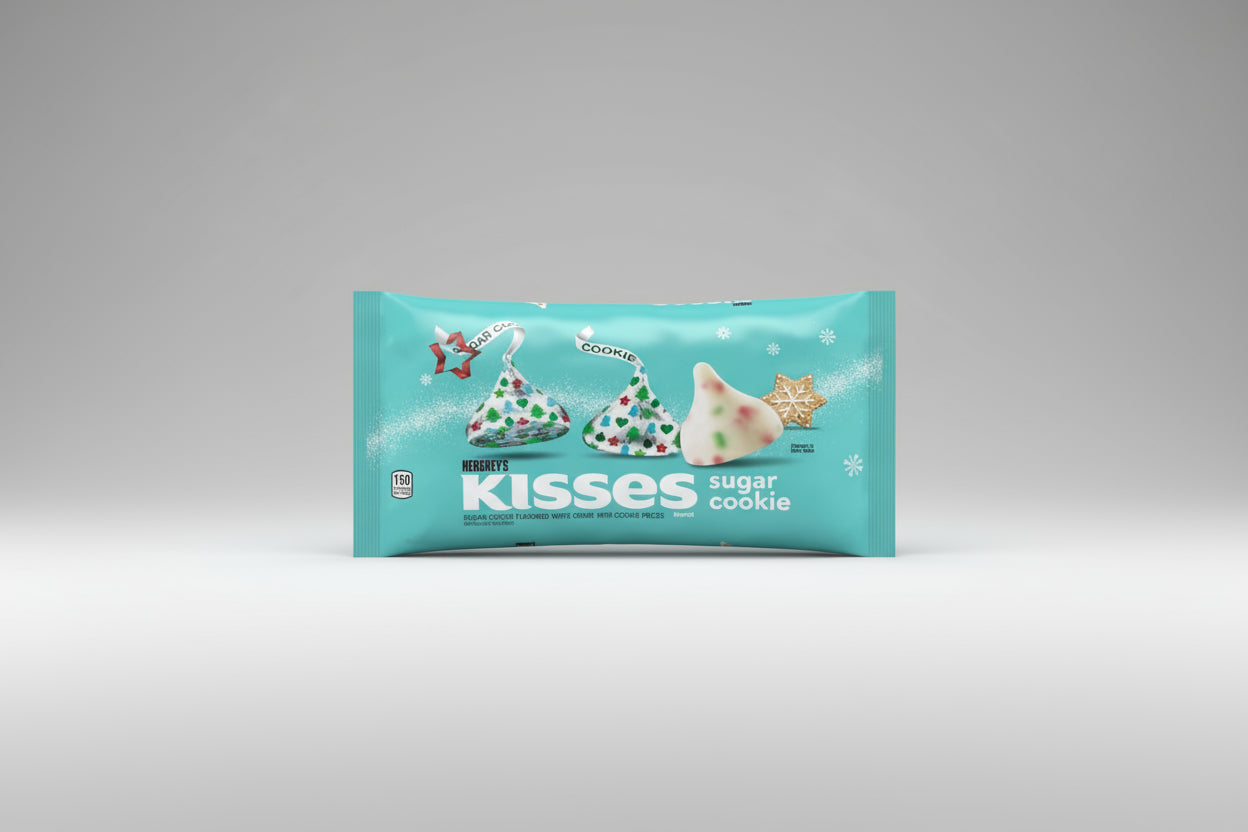 Hersheys Christmas Kisses Sugar Cookie 198g ( US )