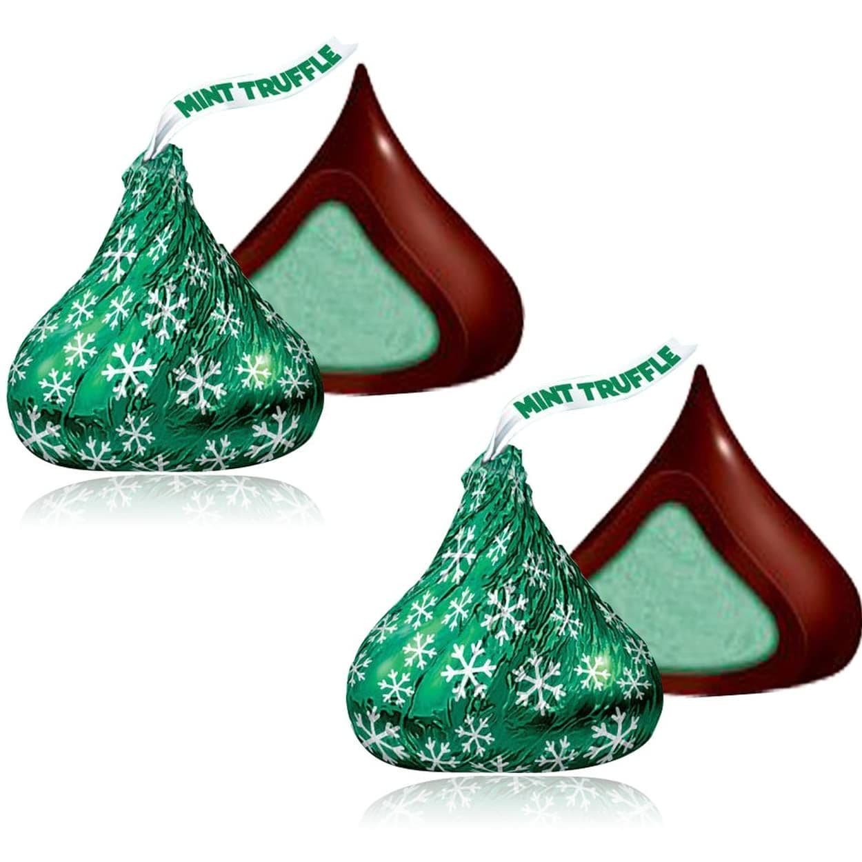 Hersheys  Kisses Mint Truffle  (US)