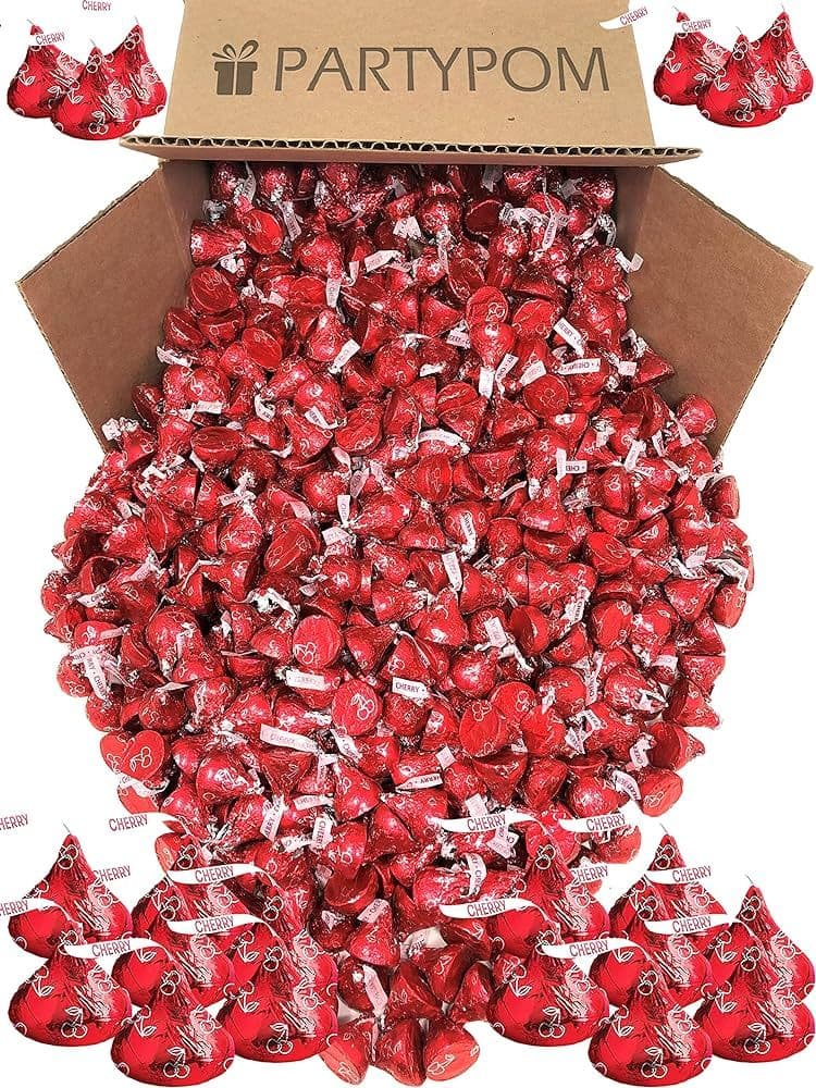 Hersheys Xmas Kisses Cherry Cordial ( US )