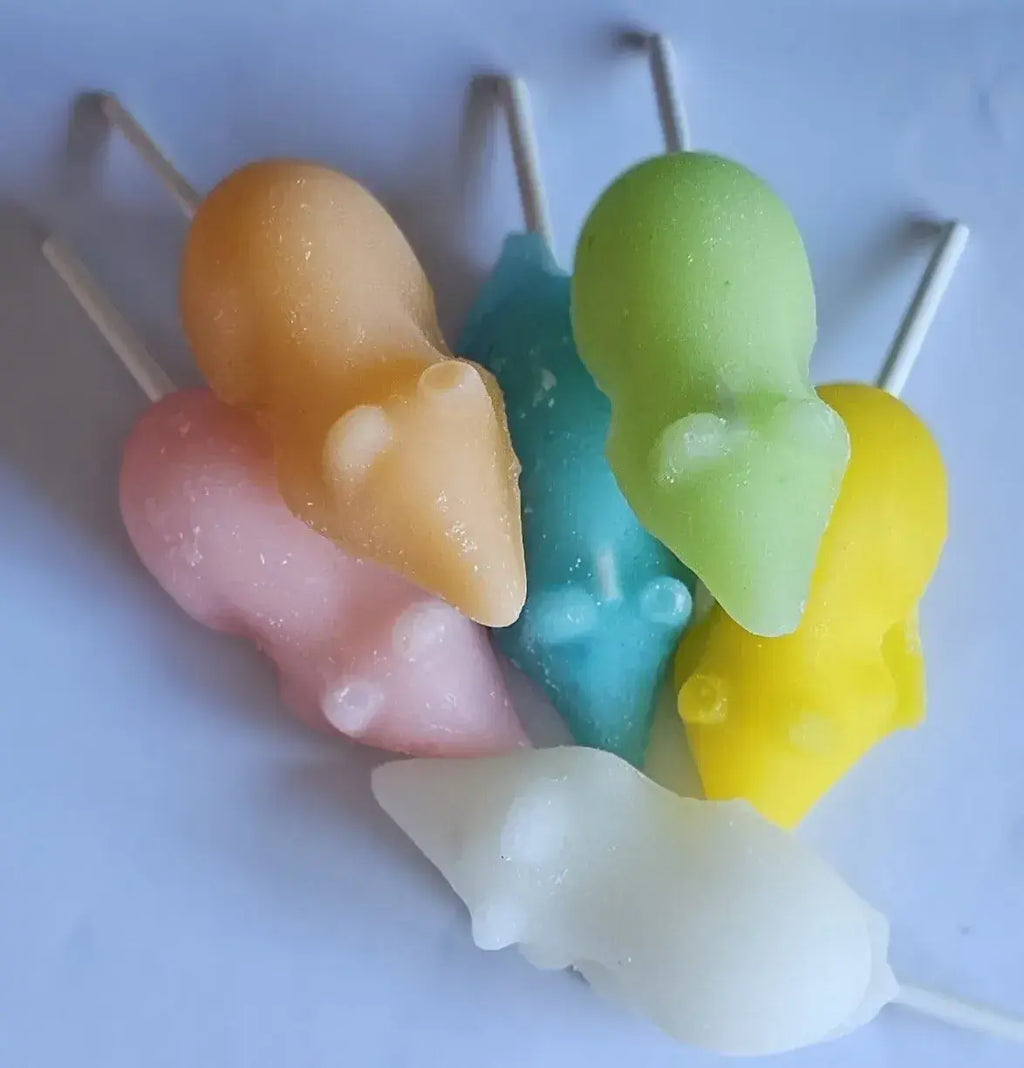 Hornby & Parterre Confectionery Assorted Sugared Mice X4 ( UK )