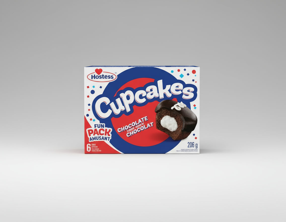 Hostess Cupcake Chocolate 206g ( Canada )