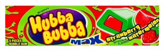 Hubba Bubba Max Strawberry Watermelon  (US)