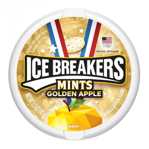 Ice Breakers Mints Golden Apple 1.5oz (42g) ( US )