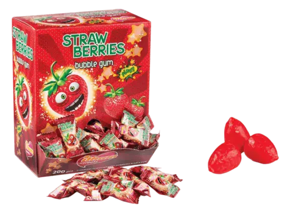Ihams Strawberry Gum  X10  ( Turkey )