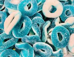 Sweetzone Blue Raspberry Rings ( UK )