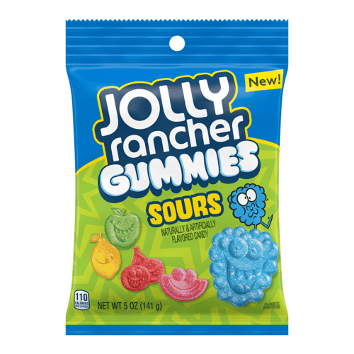 Jolly Rancher Sour Gummies Peg Bag 5oz (141g) (Canada)