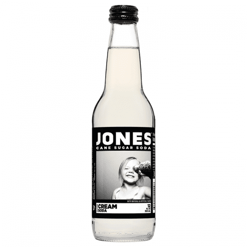 Jones Soda - Cream Soda  Glass Bottle 330ml ( Canada )