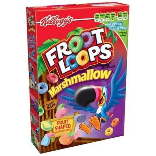 Kellogg's Froot Loops Marshmallow Cereal 12.2oz (US)