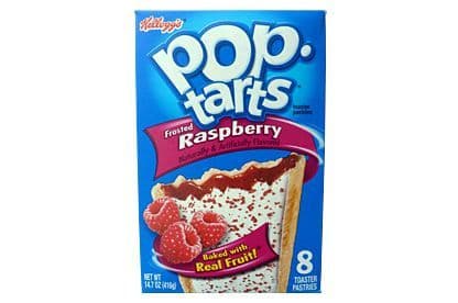 Kellogg's Frosted Raspberry Pop-Tarts  8 pack ( US )