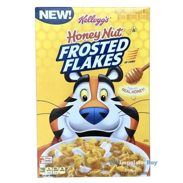 Kellogg's Honey Nut Frosted Flakes 388g (  Mexico )