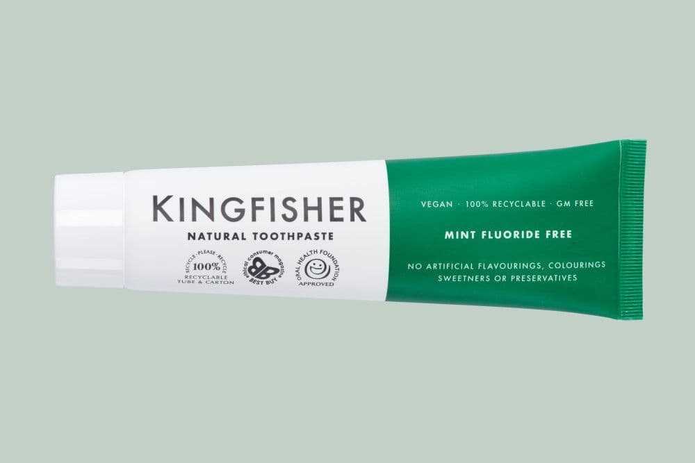 KIngfisher Natural Toothpaste Mint Fluoride Free 100ml