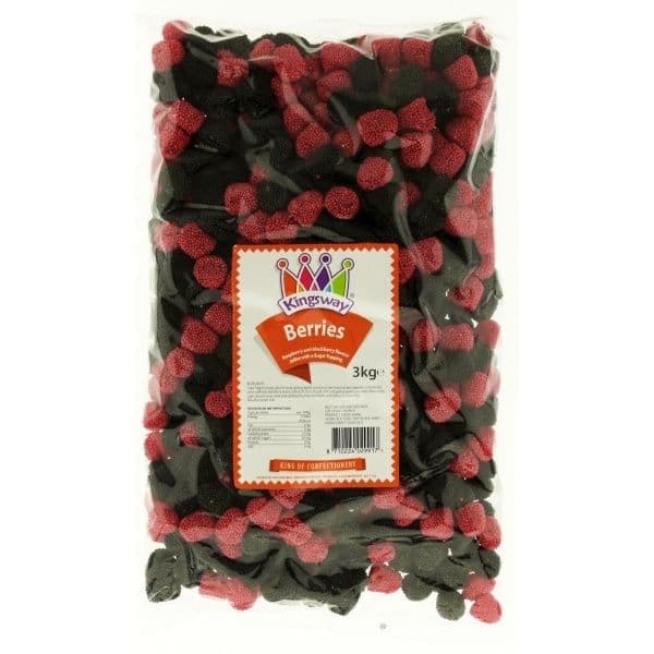 Kingsway Jelly Berries  Raspberry / Blackcurrant (UK)