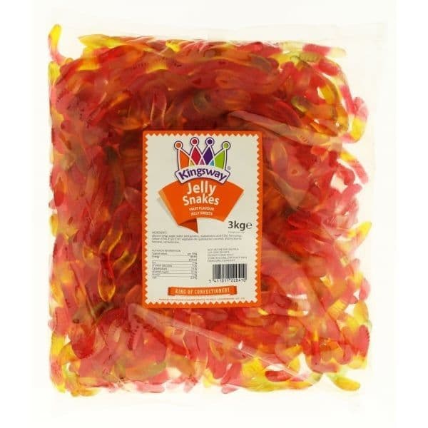 Kingsway Jelly Snakes 100g  (UK)