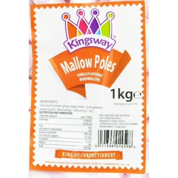 Kingsway Mallow Poles 100g  (UK)
