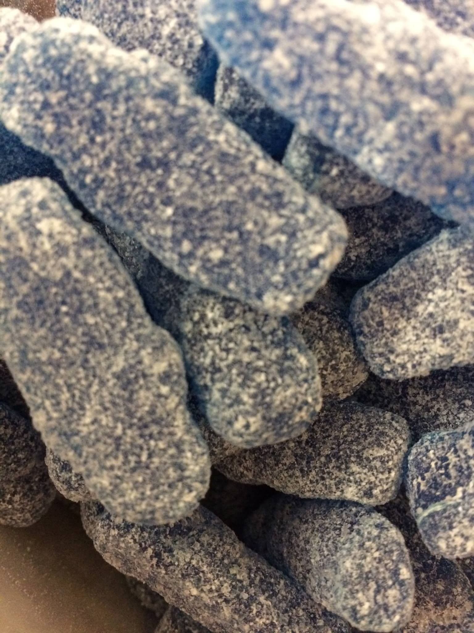 Kingsway Vegan Fizzy Blue Babies 100g  (UK)