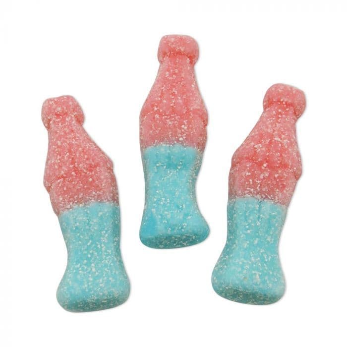 Kingsway  Vegan Fizzy Bubblegum Bottles 100g  (UK)