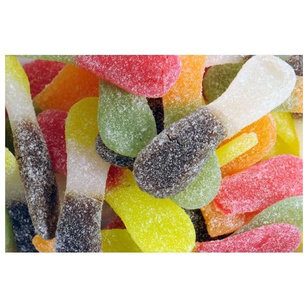 Kingsway Vegan Fizzy Sour Tongues 100g( UK )