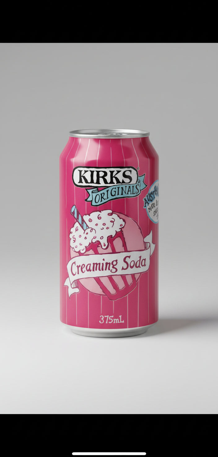 Kirks Creaming Soda 375ml ( New Zealand )