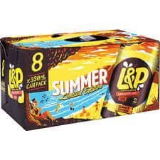 L&P Lemon & Paeroa Can (330ml) ( New Zealand )