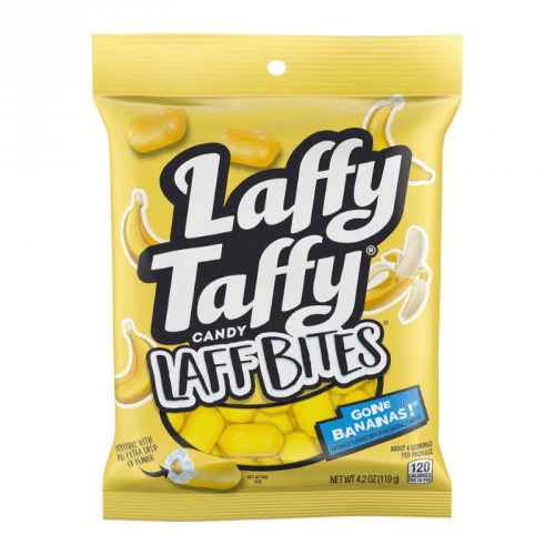 Laffy Taffy Banana Laff Bites  119g  ( US )
