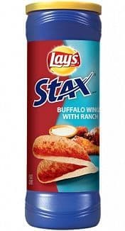 Lay's Stax Buffalo Wings with Ranch (156g) (US)