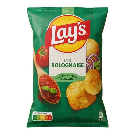 Lays Bolognaise Crisps 130g ( France )