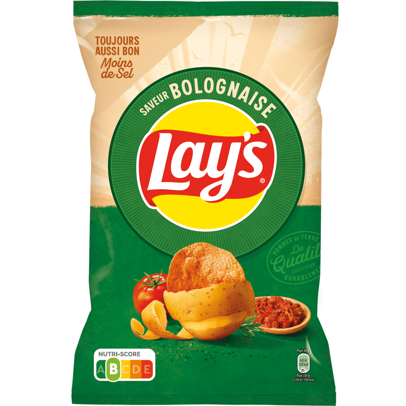 Lays Crisps Bolognese  130g  ( France )