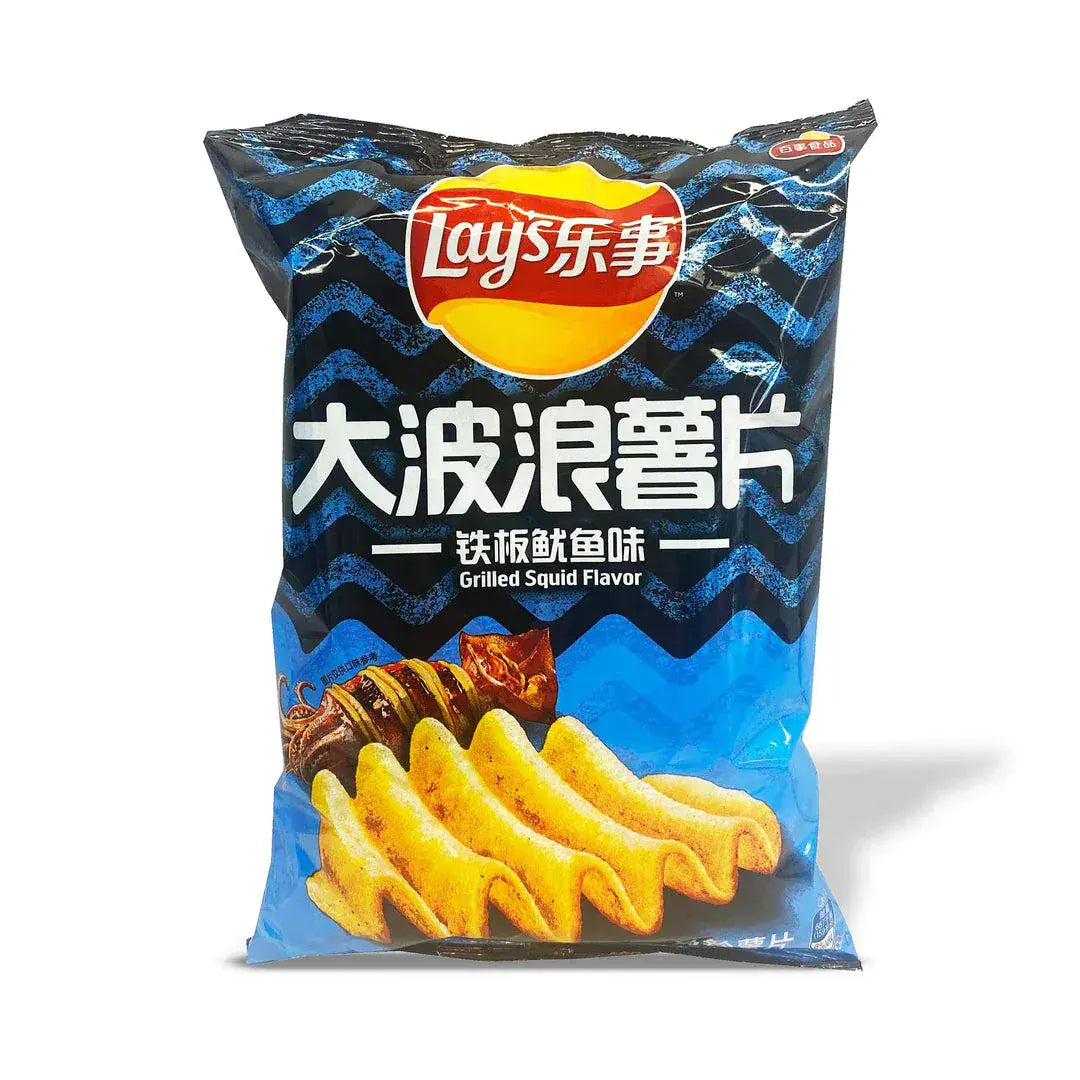 Lays Deep Ridged Squid 70g (China)