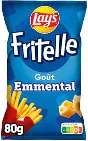 Lays Emmental cheese Fritelle  80g ( France )