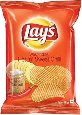 Lays West Indies Hot n Sweet Chilli 50g ( India )