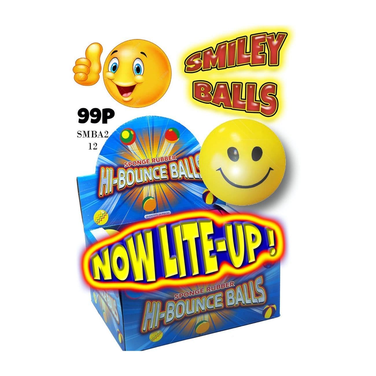 Light Up Smily Ball