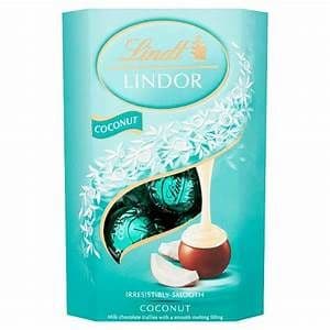 Lindt Lindor Coconut Truffles 200g( Italy )