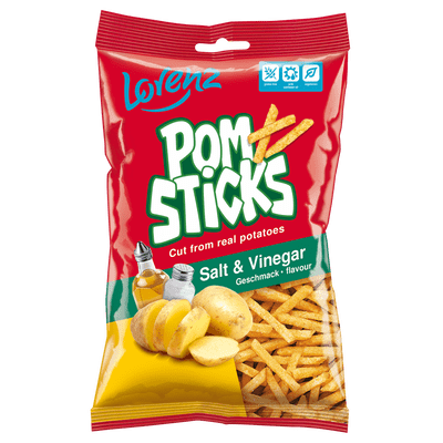 Lorenz Pomsticks Salt & Vinegar  85g ( Germany ) (1)