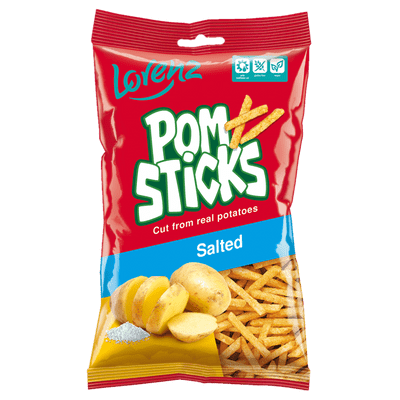 Lorenz Pomsticks Salted 85g ( Germany )