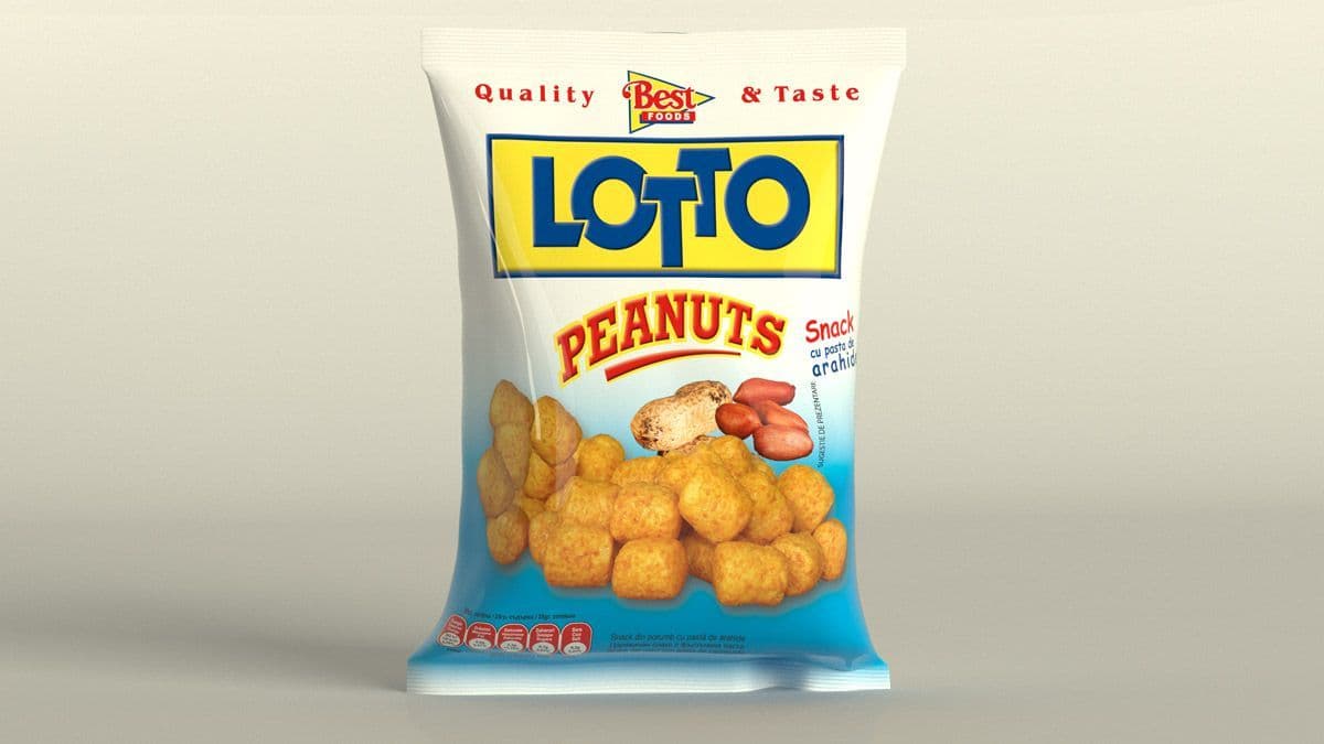 Lotto Peanut Snack 90g (Romania)