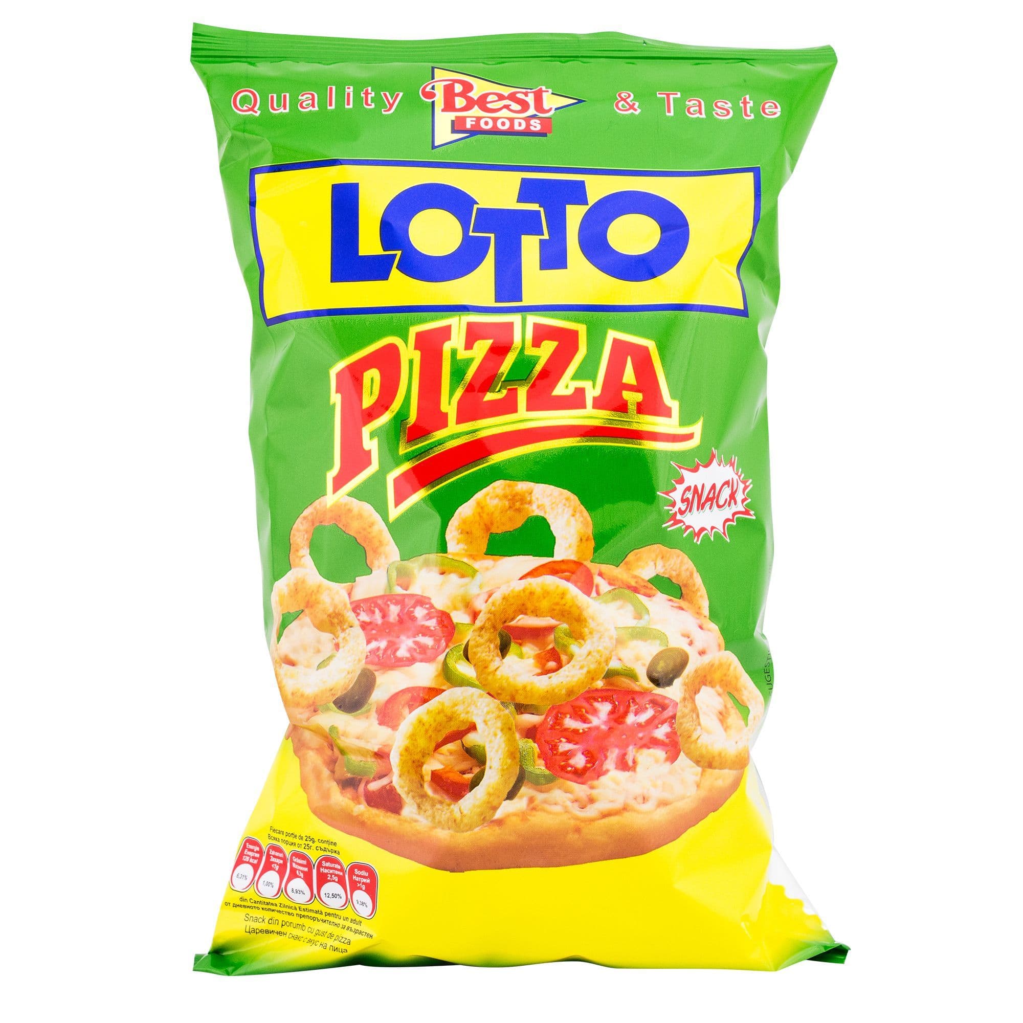 Lotto Pizza Snack 75g (Romania)