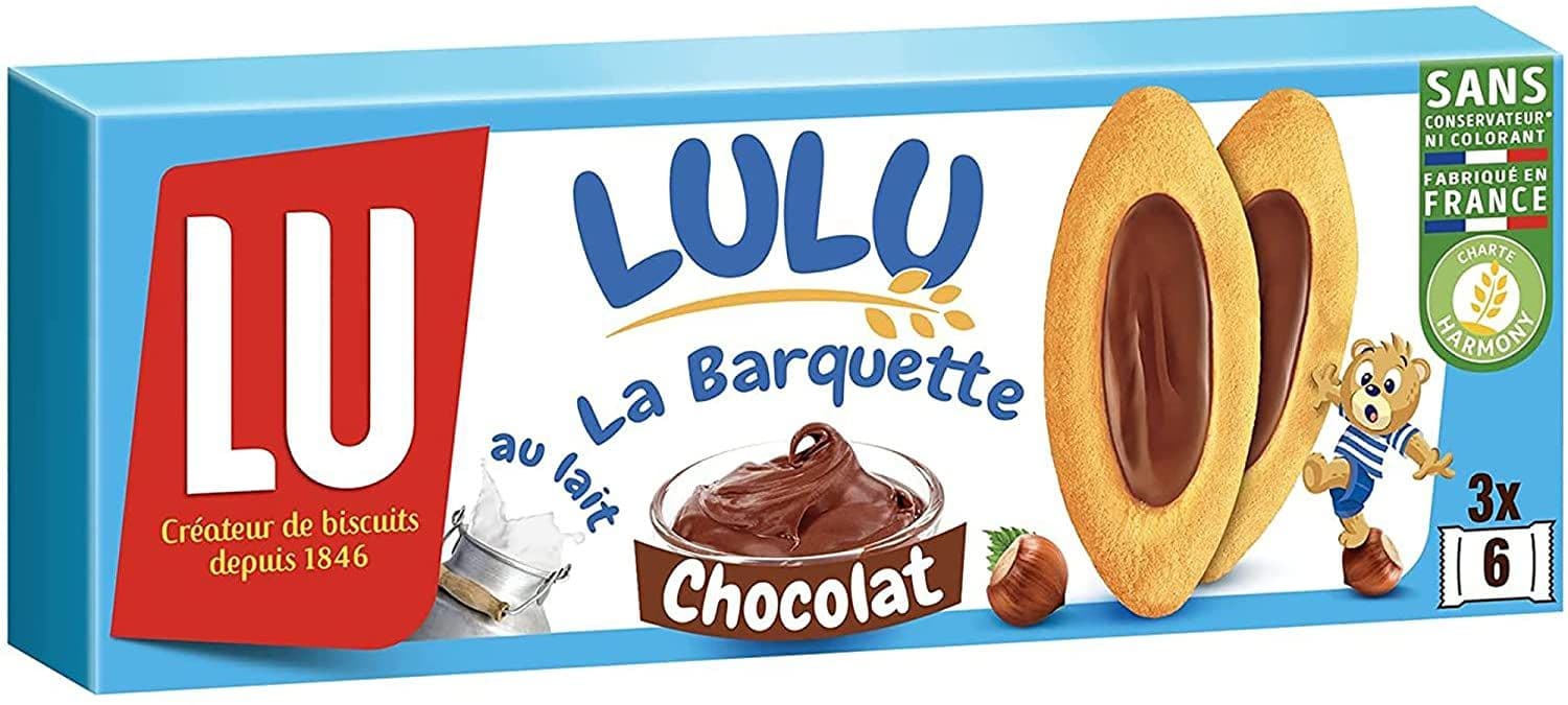 LU Barquette Chocolate 120g  ( France )