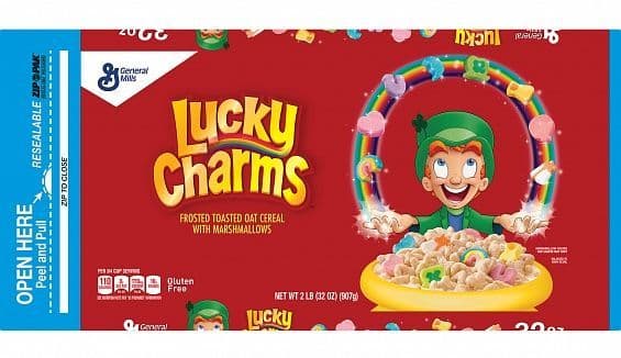 Lucky Charm Cereal 907 Bag (US)