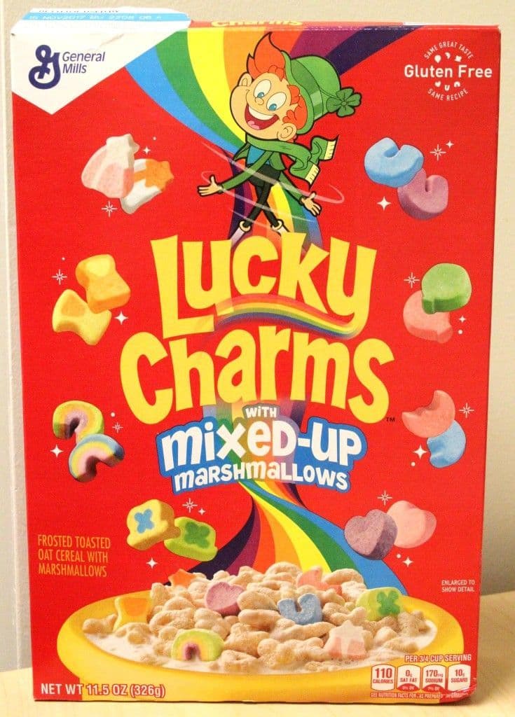Lucky Charm Cereal Mixed-Up Marshmallows 453g box (US)