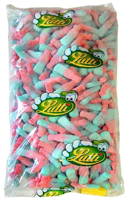 Lutti Meduim Blue Bottles 100g (Belguim)