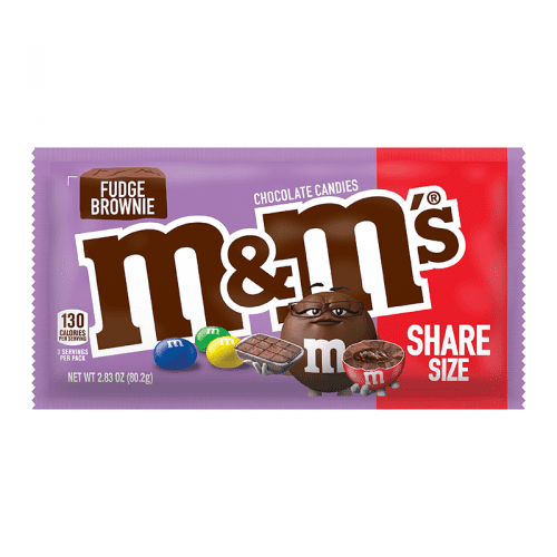 M&M Fudge Brownie Candy Share Size 2.83oz (80.2g) ( US )